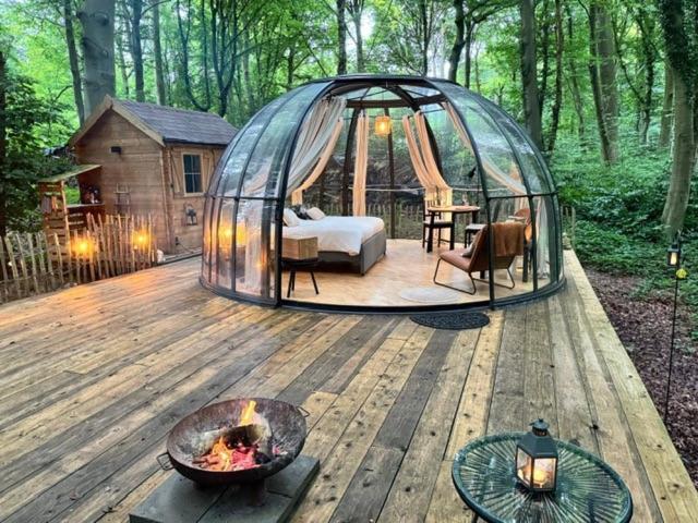 Le Dome De Namur - Une Nuit Insolite Dans Les Bois Экстерьер фото